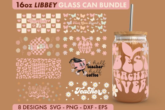 Download Teacher SVG Bundle 16 Oz Libbey Glass - Teacher svg Collection