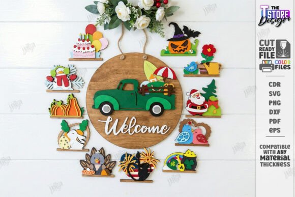 Download Interchangeable Truck Welcome Sign Laser - Premium Resources