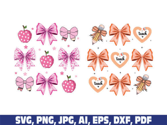Download Coquette Bow Teacher Svg Png - Teacher svg Collection