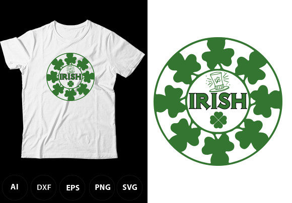 Download Lucky Love T-Shirt Design, Irish Day Tee - Lucky love Collection