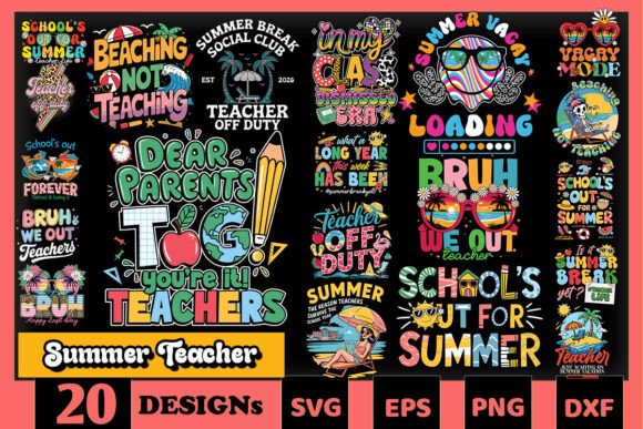Download Summer Teacher SVG Bundle - Teacher svg Collection