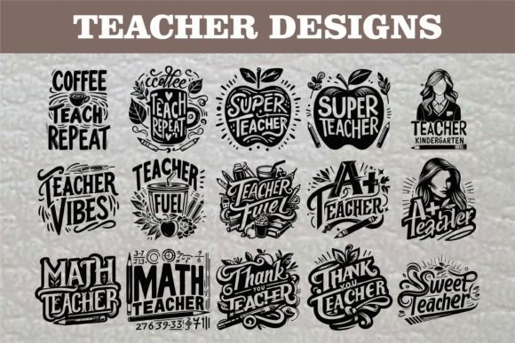 Download Premium Teacher SVG Bundle - Teacher svg Collection