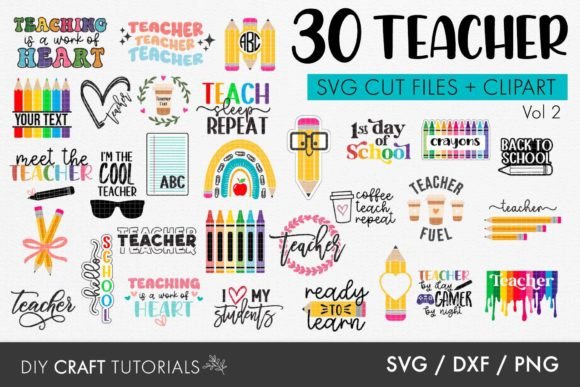 Download Teacher SVG Bundle - Teacher svg Collection